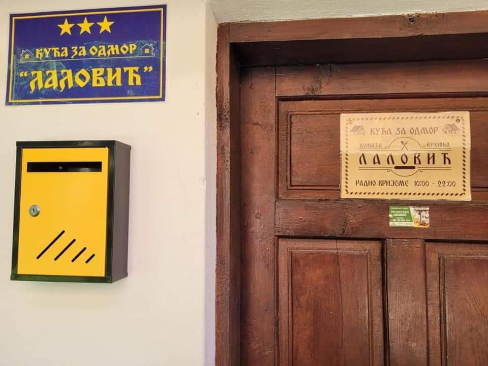 Etno Guest House Lalovic Tjentiste Eksteriør billede
